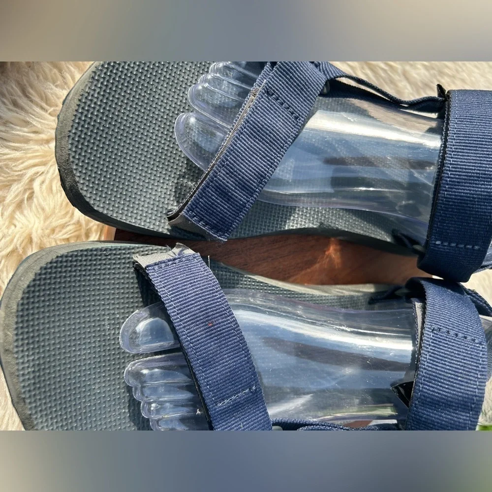 Original universal urban men’s Navy Blue sandals size 11